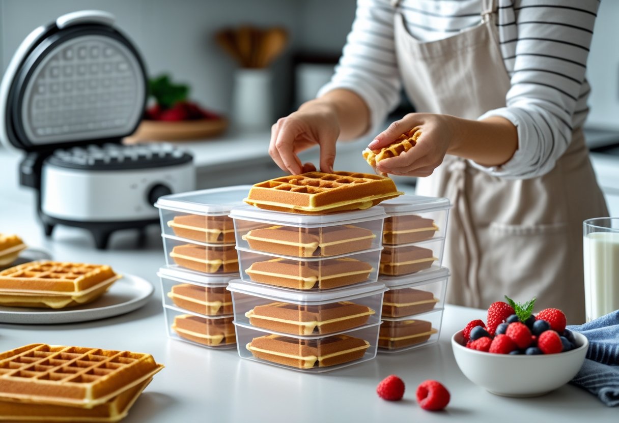 Sådan opbevarer du vafler bedst med opbevaringsbøtter af plastik